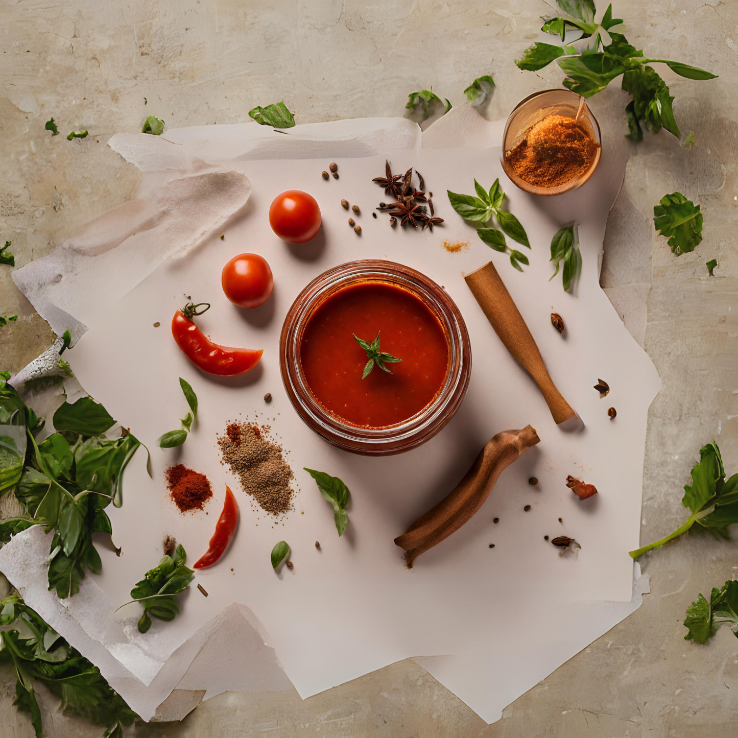 Pikante Tomatensauce