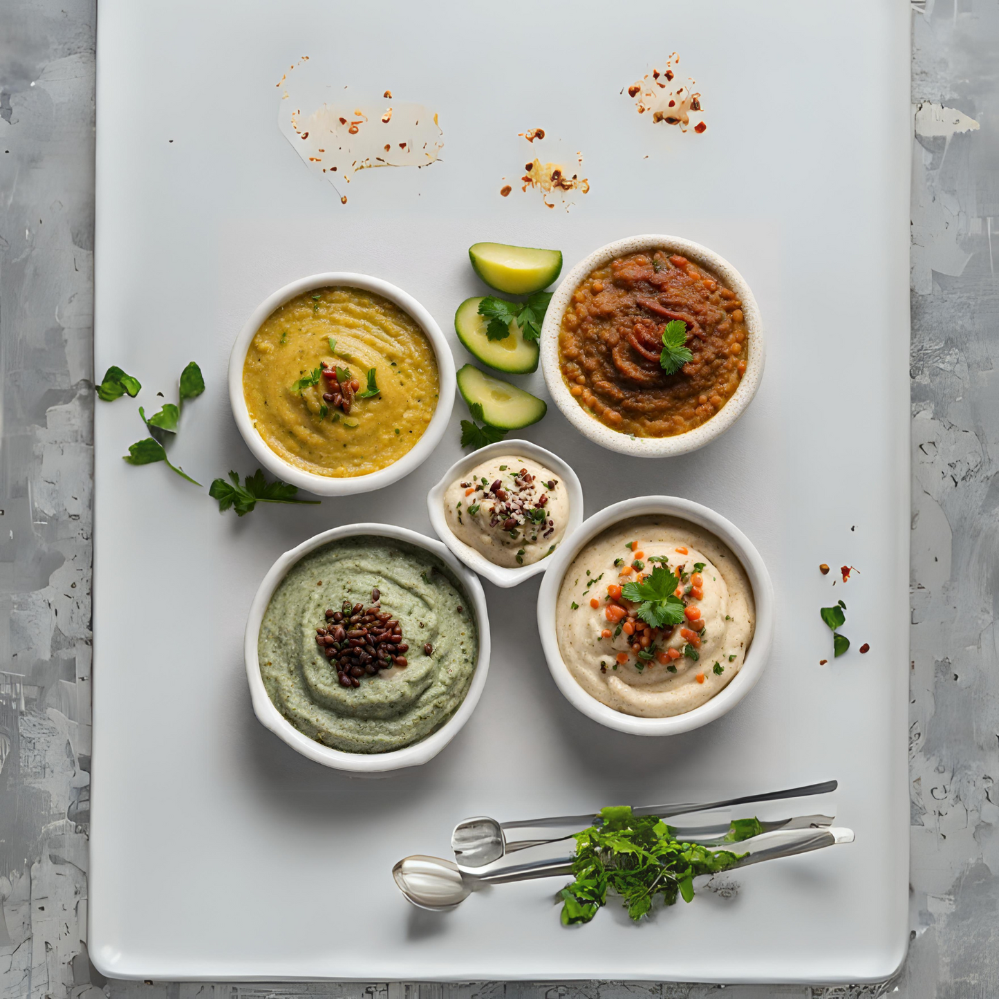 Vegetarische Dips
